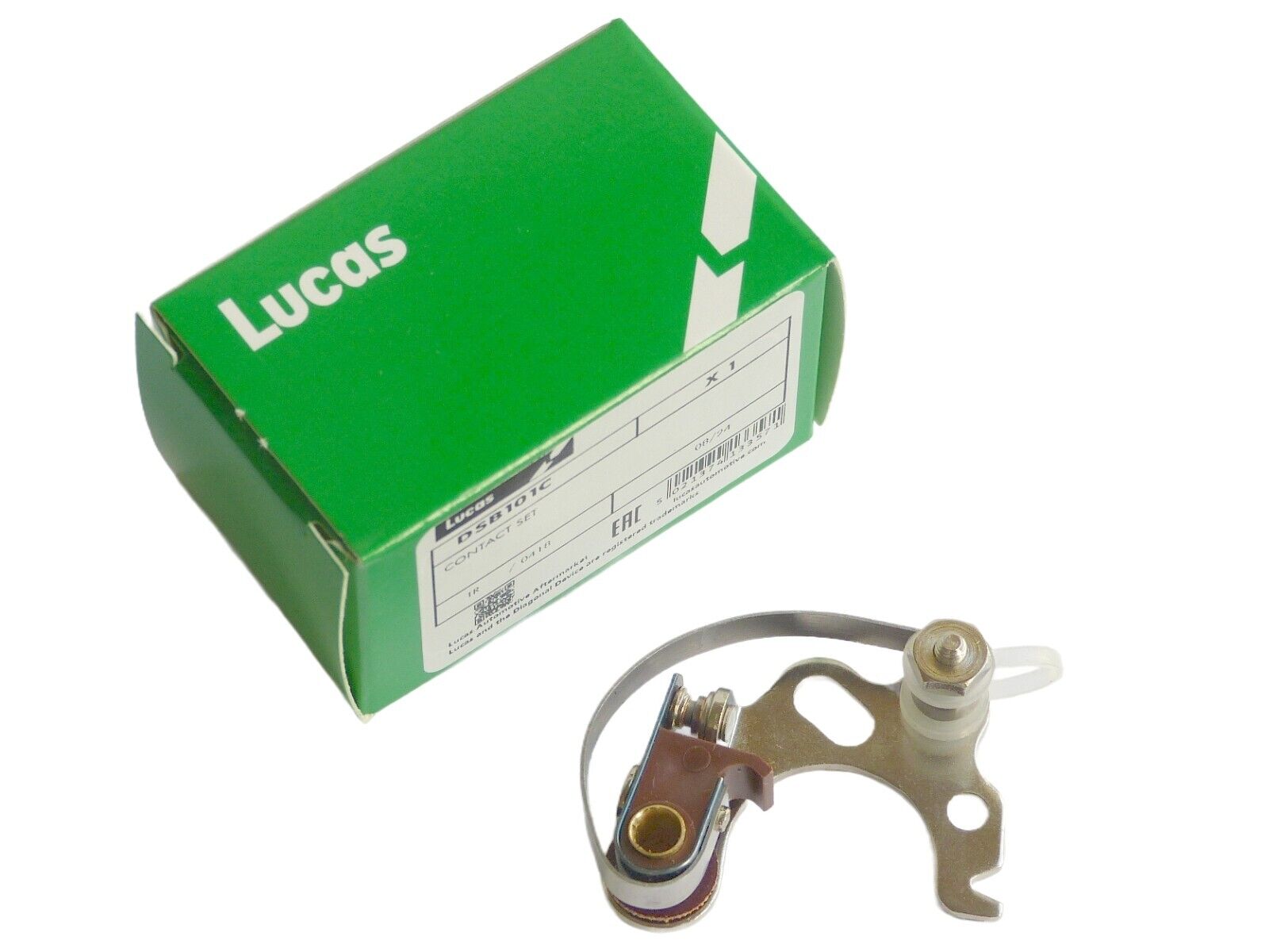 Genuine Lucas 25D Ignition Points Lucas DSB101C, Mini MGB Triumph Aust ...