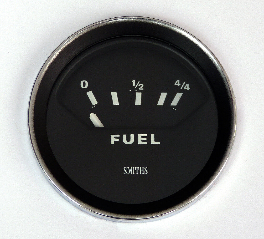 Smiths BF2232/00 Classic Car Fuel Gauge Chrome Bezel, Midget Spitfire TR6 159604