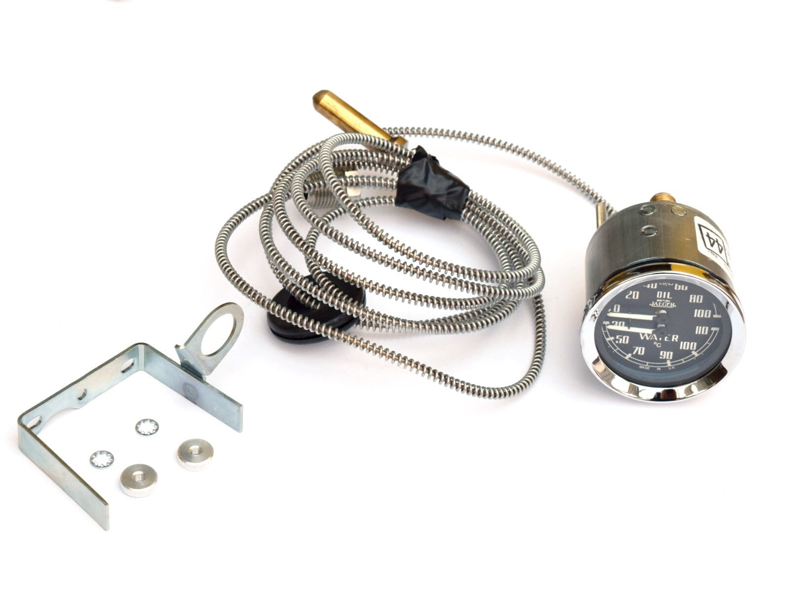 British Jaeger Oil Pressure & Water Temperature °C Dual Gauge For MGA BHA4110