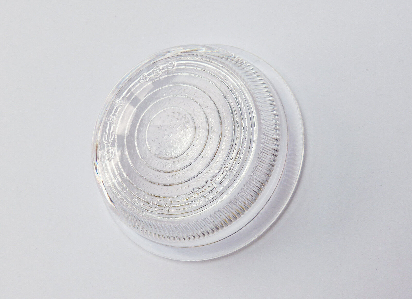 Genuine Lucas L488 Clear / White Glass Side / Indicator Lens, 572715, AJA5076