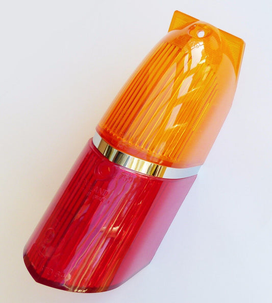 Genuine Lucas 54580555 Red & Amber Rear L759 Lens Triumph Herald Vitesse 514416