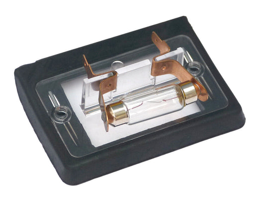 Triumph TR6, Stag Mk2 Number Plate Light Lens DRC276, Bulb GLB239, Gasket 632043