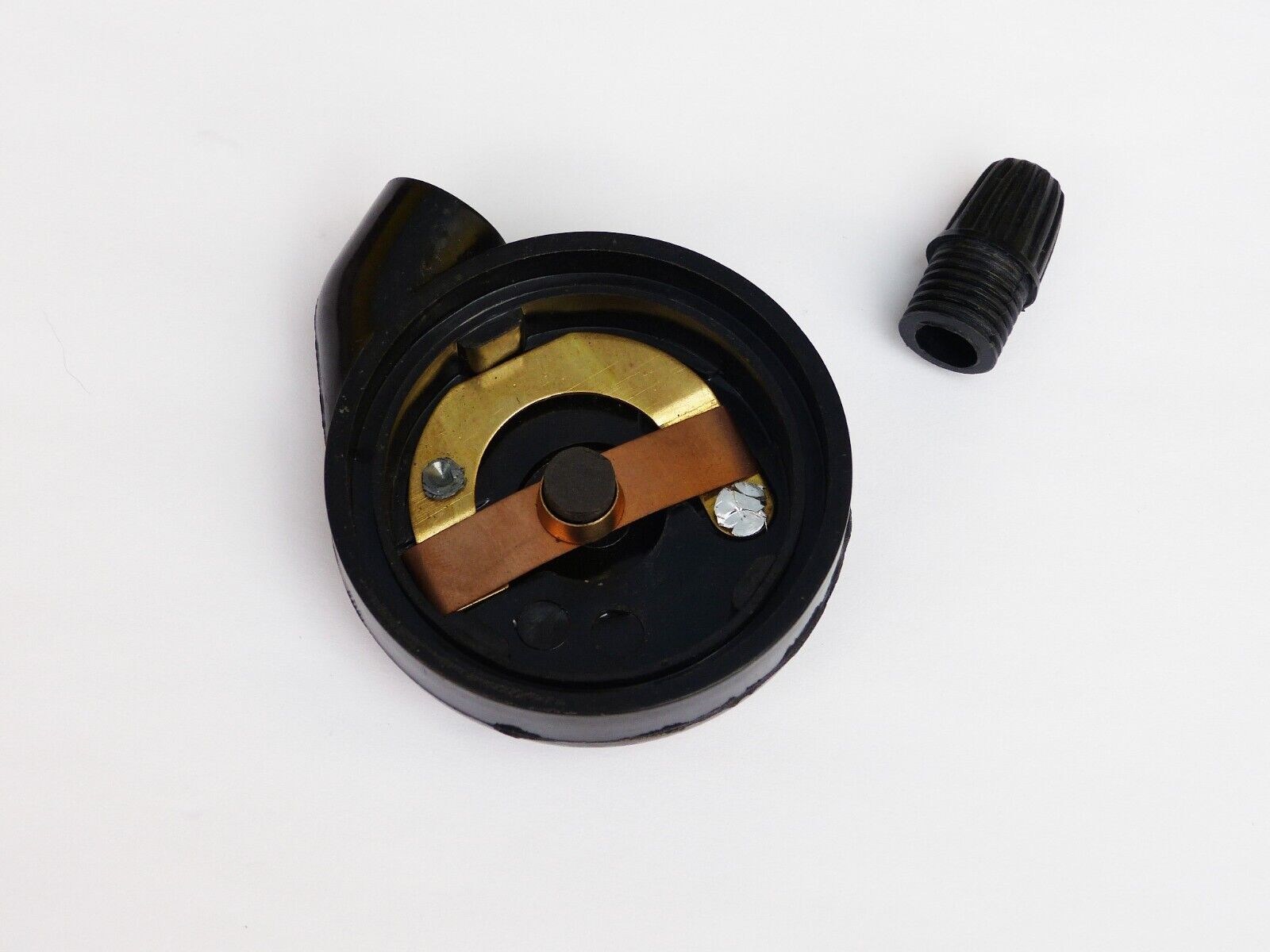 Lucas Type 458619 Bakelite K2F KVF Magneto Contact Breaker Earthing End Cover