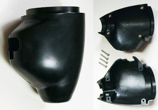 Set of MGB Right Hand Drive (RHD) Steering Column Cowls, BMC part 18G8713