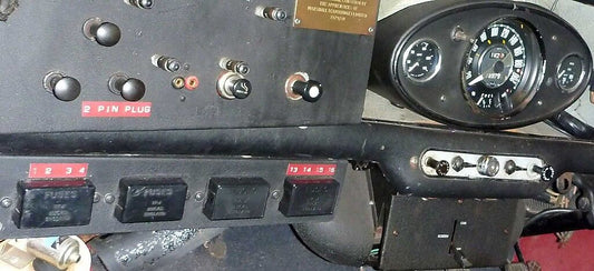 Lucas 4 Way Fuse Box 6FJ, Lucas 37564, For BMC Cooper S & Ford Works Rally Cars