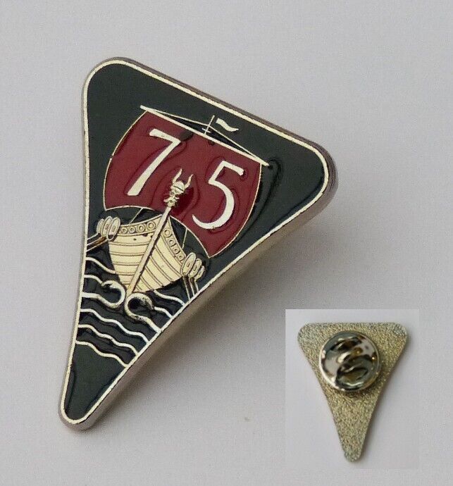 Rover 75 Red & Black Enamel and Chrome British Made Quality Pin Badge