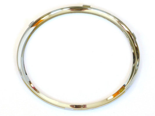 Smiths / British Jaeger New Chrome 4" Full V Bezel MG, Austin Healey Sunbeam