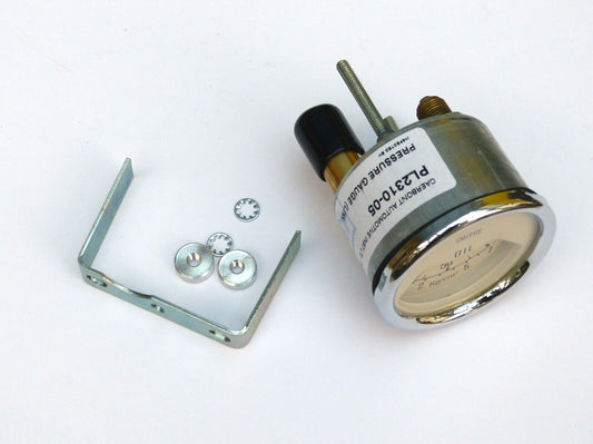 Smiths Classic Mini Mk2/3 Oil Pressure Gauge Chrome Bezel 13H4459MG, PL2310-05