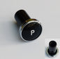Lucas Type Classic Car Chrome Rimmed Black P Panel Knob, Riley Wolseley etc