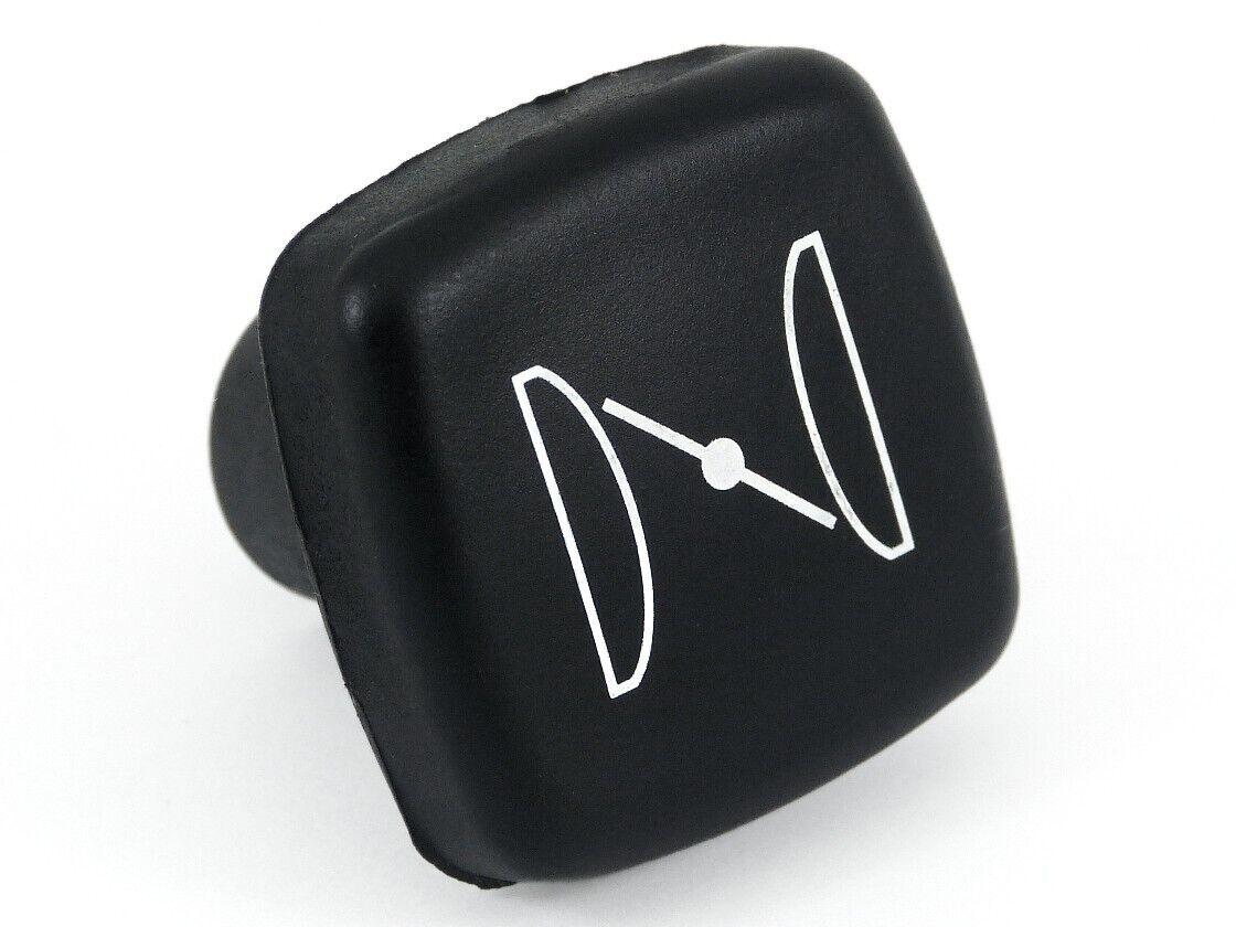 Triumph 712907 Spitfire Mk3 TR250 TR5 TR6 Choke Control Pictorial Black Knob