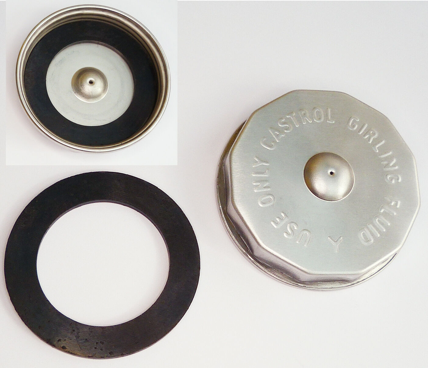 Castrol Girling Brake / Clutch Cap + Washer 510844 Triumph TR4 TR5 TR6 Spitfire