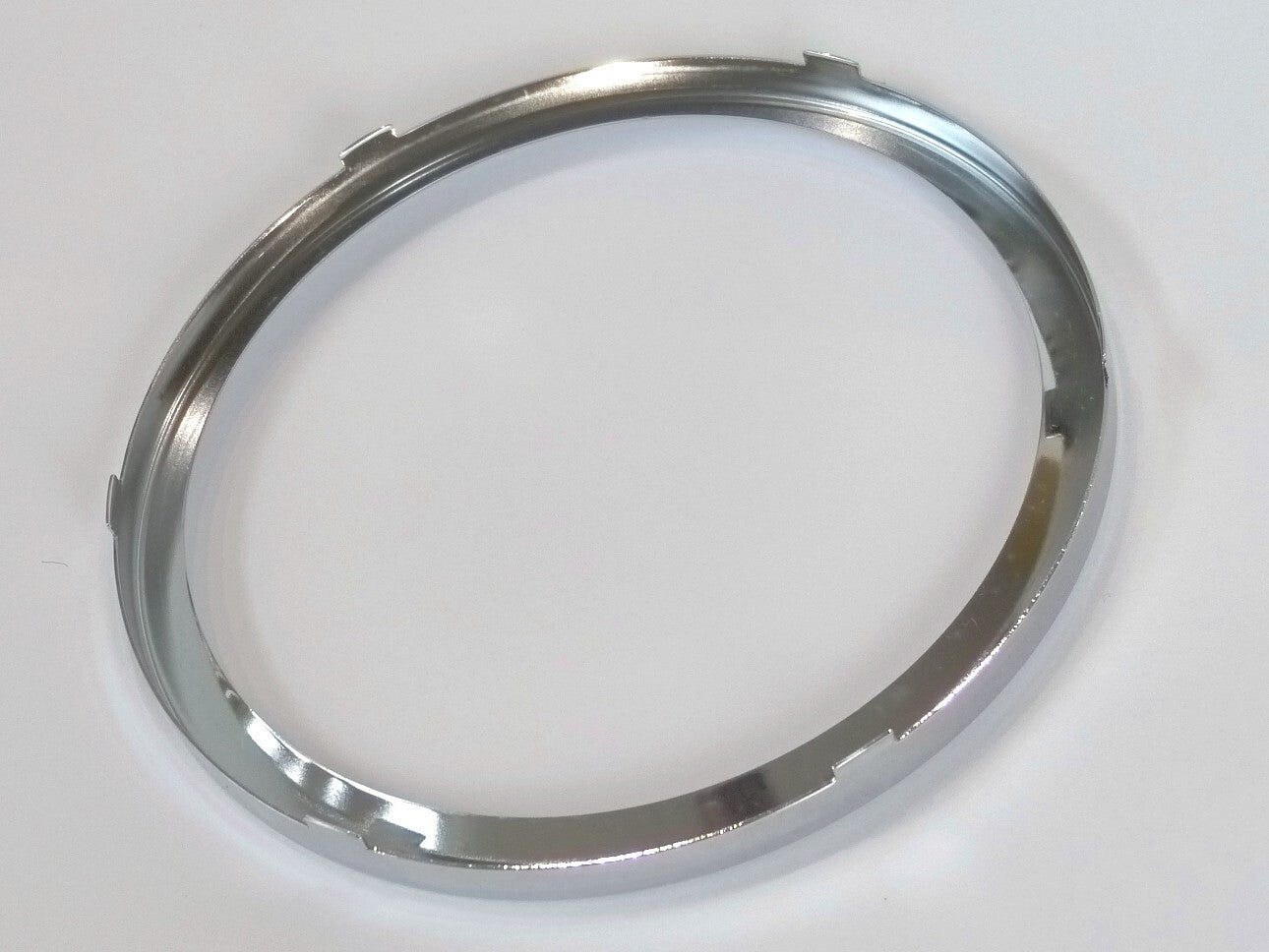 Smiths / British Jaeger New Chrome Gauge Bezels 4" for Classic Car, 27H397