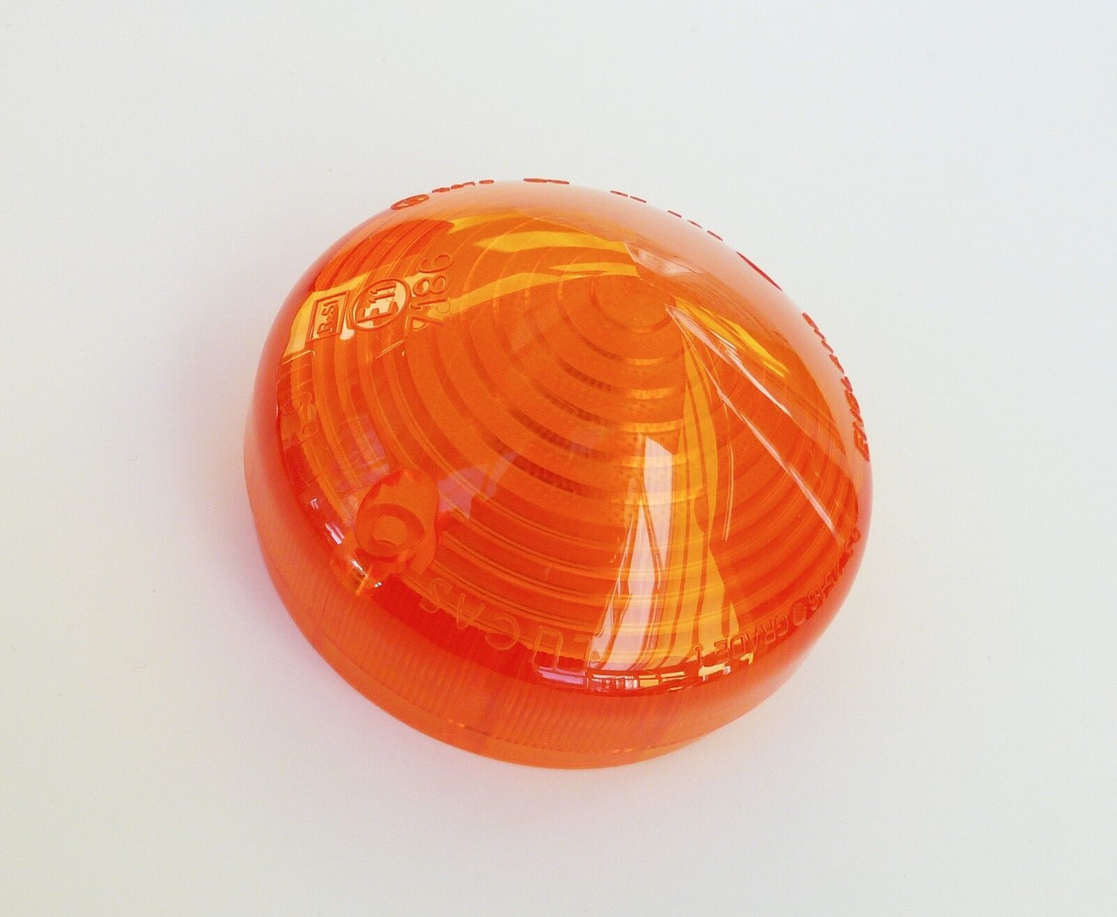 Lucas L691 Amber Flasher Lens 517266, 27H3800, for Scimitar AC Cobra & Imp e