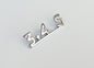 Jaguar Daimler 3.4 S  3.4S Type Chrome Script Boot Lid Badge, BD26764