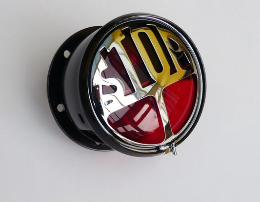 Miller Vincent / Velo Type Motorcycle Rear Red Stop Tail & Number Plate Light
