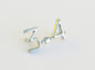 Jaguar Mk2 / Mk II, 3.4 Litre Chrome Script Boot Lid Badge, BD27196