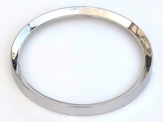 Smiths / British Jaeger New Chrome Gauge Half V 5" Bezel for Classic Cars