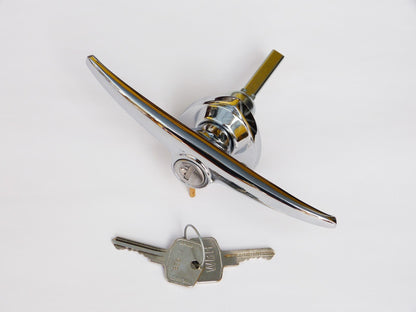 WBH OE Morris Minor New Boot Handle and Lock with 2 Keys, Austin Morris; ADA1625