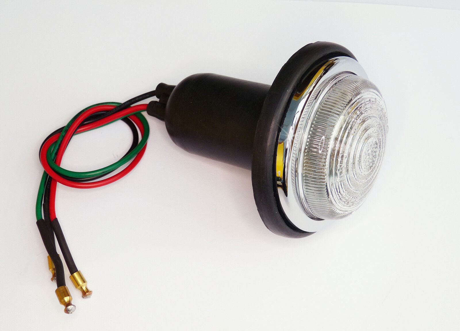 Lucas L488 Clear Side / Flasher Lamp with Glass Lens, 3H3055