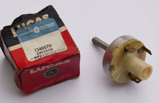 Lucas 39124A NOS 145SA Headlamp Headlight Switch, Chrysler 1240570