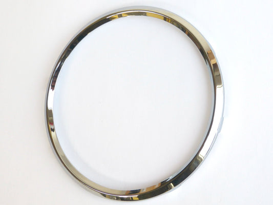 Smiths / British Jaeger Chrome Gauge Full V Shallow 5" Bezel for Triumph TR2-3