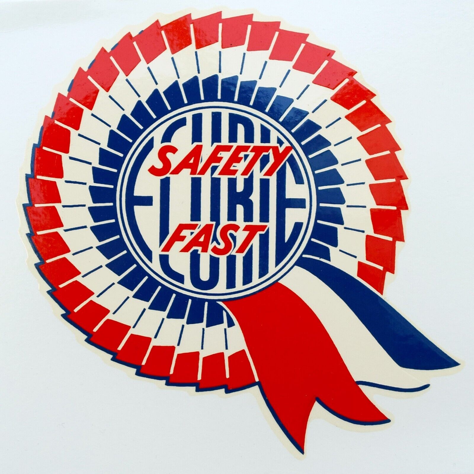 BMC Eurie Safety First Rosette Bodywork Water Transfer Mini Elf MG Morris Austin