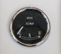 Smiths Mini Water Temperature Gauge + Chrome Bezel Black Face 13H4460