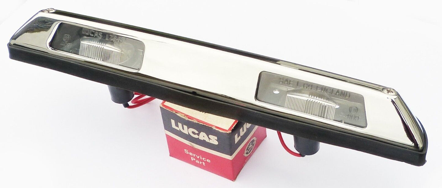 Lucas 54632 L766 Number Plate Light for Jensen Interceptor Triumph TR6 Dolomite