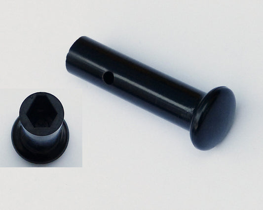 Lucas Control Long Vent Cable & Switch Knob, Triumph TR2, TR3, TR3A part 111258