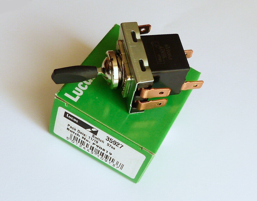 Lucas 35927 3 Position Wiper Switch 57SA, MGB, MGC, Land Rover BHA4786
