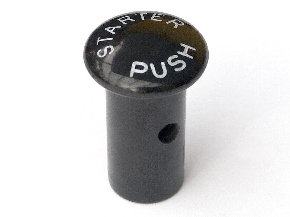 Lucas Control "Starter Push" Cable & Switch Knob, Triumph TR2, TR3 part 109311