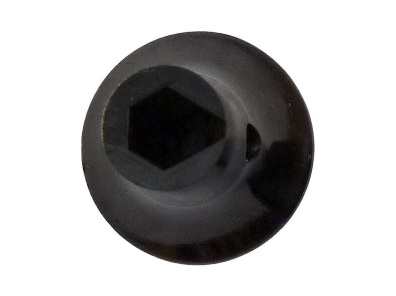 MGA & Other Vintage Car Cable & Switch Hex Black Knob, MG part 17H827