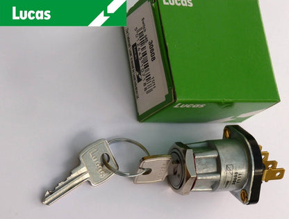 Lucas S45, 30608 Ignition Switch Fits; Triumph TR6, Boneville T120, BSA A50 A65