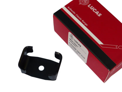 Lucas Flasher Unit Housing Clip / Mounting, Parts; 54385091, BHA4780 BSA Triumph