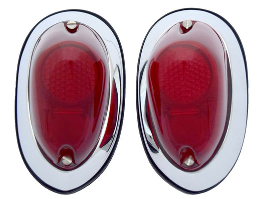 Pair of L549 Rear Lights for Morris Minor 37H5161 & 37H5162, 53576 & 53577
