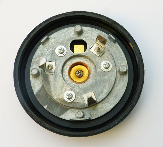 MGB & MGB GT Steering Wheel New Centrepiece / Horn Push, BMC part AAU1161