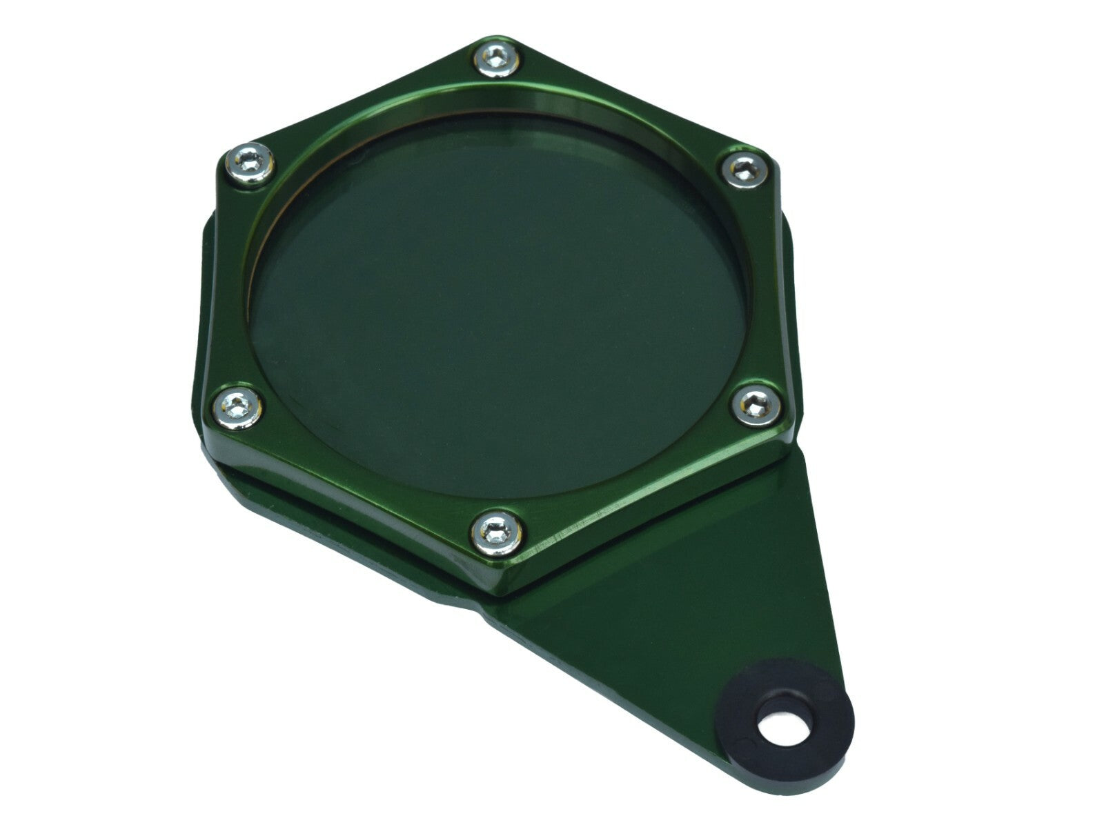 Anodised Aluminium Hexagonal Sport Style Motorcycle Tax Disc Disk Holder