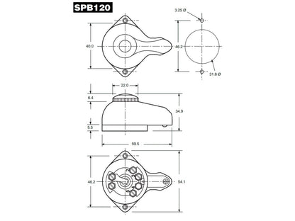 Lucas SPB120 SD84 Indicator Switch 31476 Morris Minor MG TC TVR Lotus Morgan etc