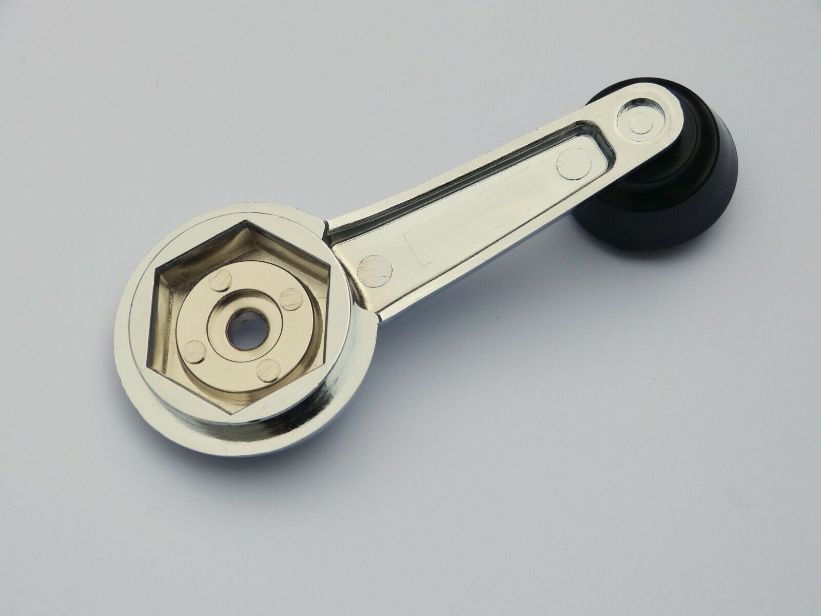 Chrome Plated Window Lift Handle, MGB Austin Healey Sprite Midget Jaguar BD32364