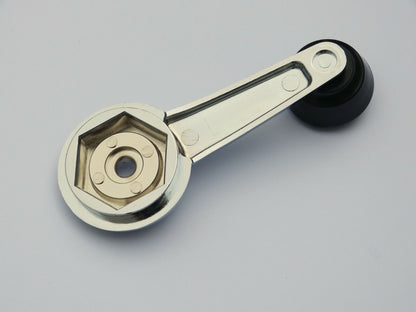 Chrome Plated Window Lift Handle, MGB Austin Healey Sprite Midget Jaguar BD32364