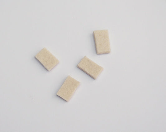 Classic Car & Motorcycle Lucas Points Lubrication Felt, Pk of 4, MG Mini Austin 