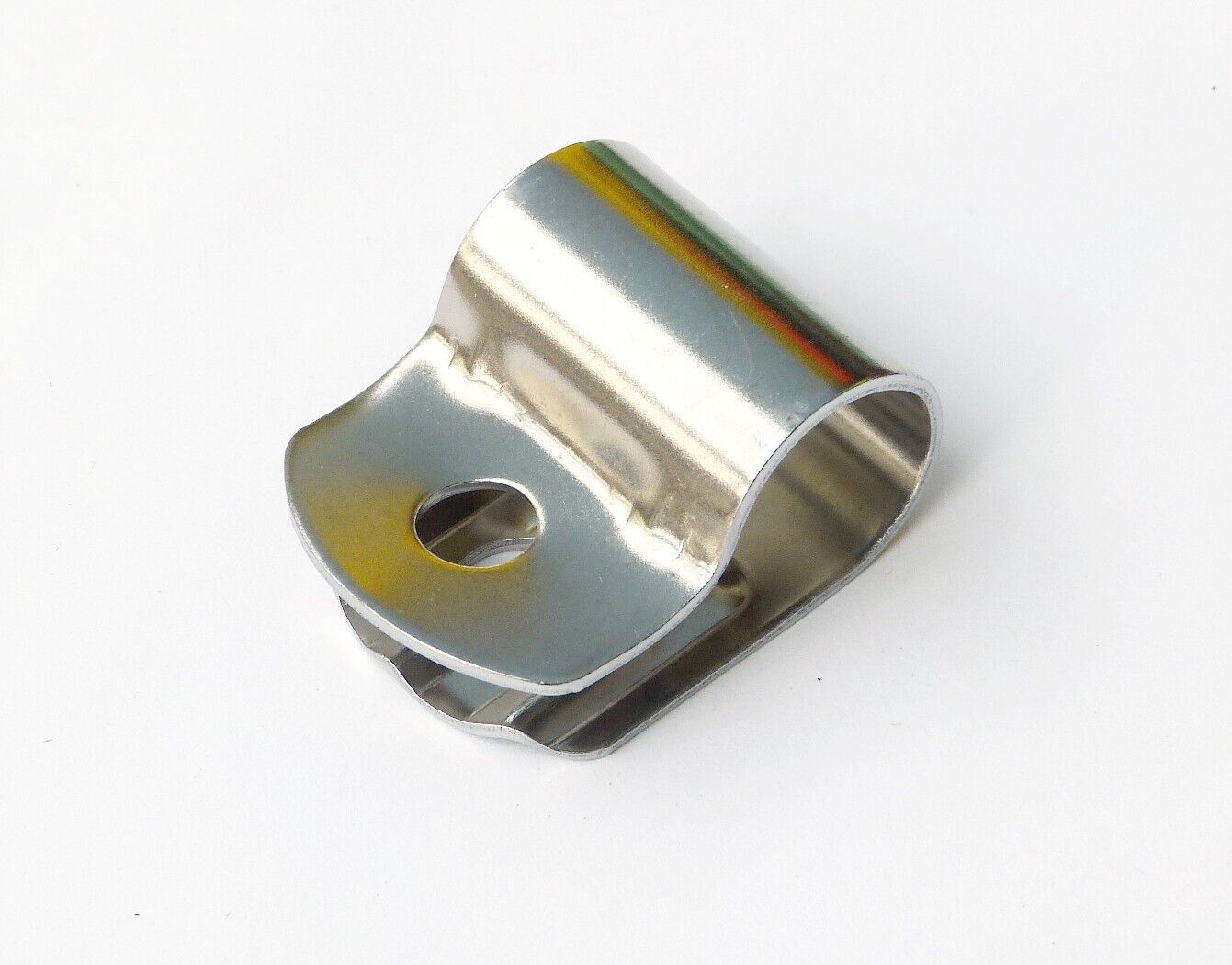 Stainless Classic Car Spot & Fog Lamp Mounting Clip Mini MG Austin Jaguar Morris