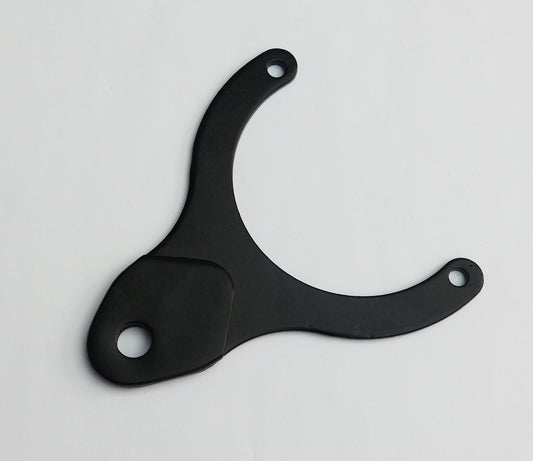 Lucas Type 700168 Altette Vintage Horn Flat Black Mounting Bracket 1 Holes