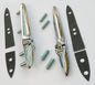 Triumph TR2, Triumph TR3 & TR3A Pair Boot Hinges with Gaskets, 650023 & 650024