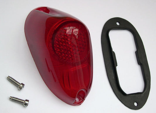 Lucas L549 Rear Lens AJA5069, for MGA, Triumph TR3, Austin Healey Frogeye Sprite