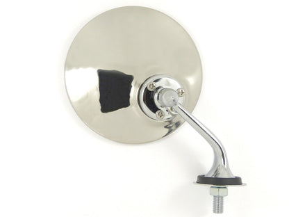 Lucas Style 406 Classic Car Chrome Door / Wing Mirror (RH) with Convex Glass