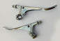Pair Motorcycle Doherty Chrome Motorcycle Brake & Clutch Levers, 7/8" Bars