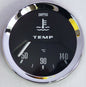 Smiths Classic Car Water Temperature Gauge + Chrome Bezel & Black Face GAE124