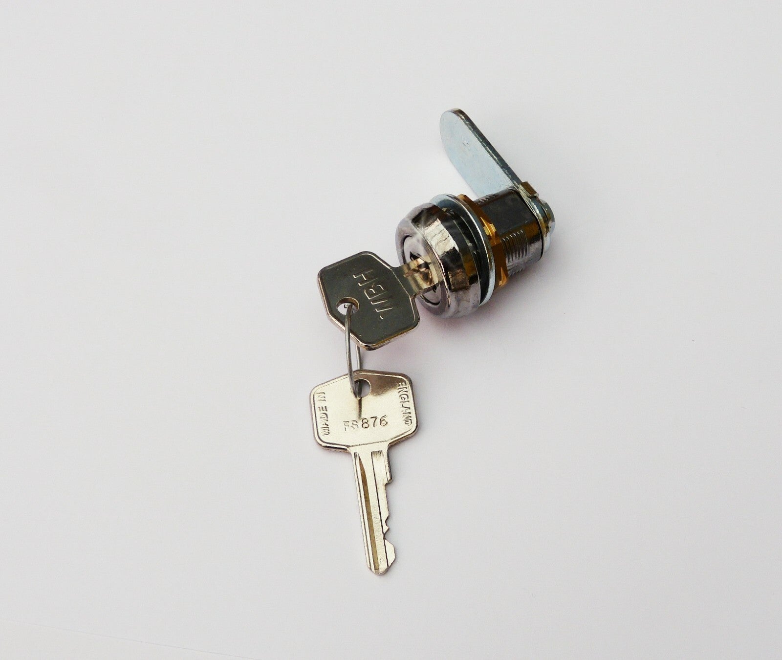 Triumph TR2 & TR3 OE (Weston Body Hardware) Boot Lock with 2 FS Keys, 607070X