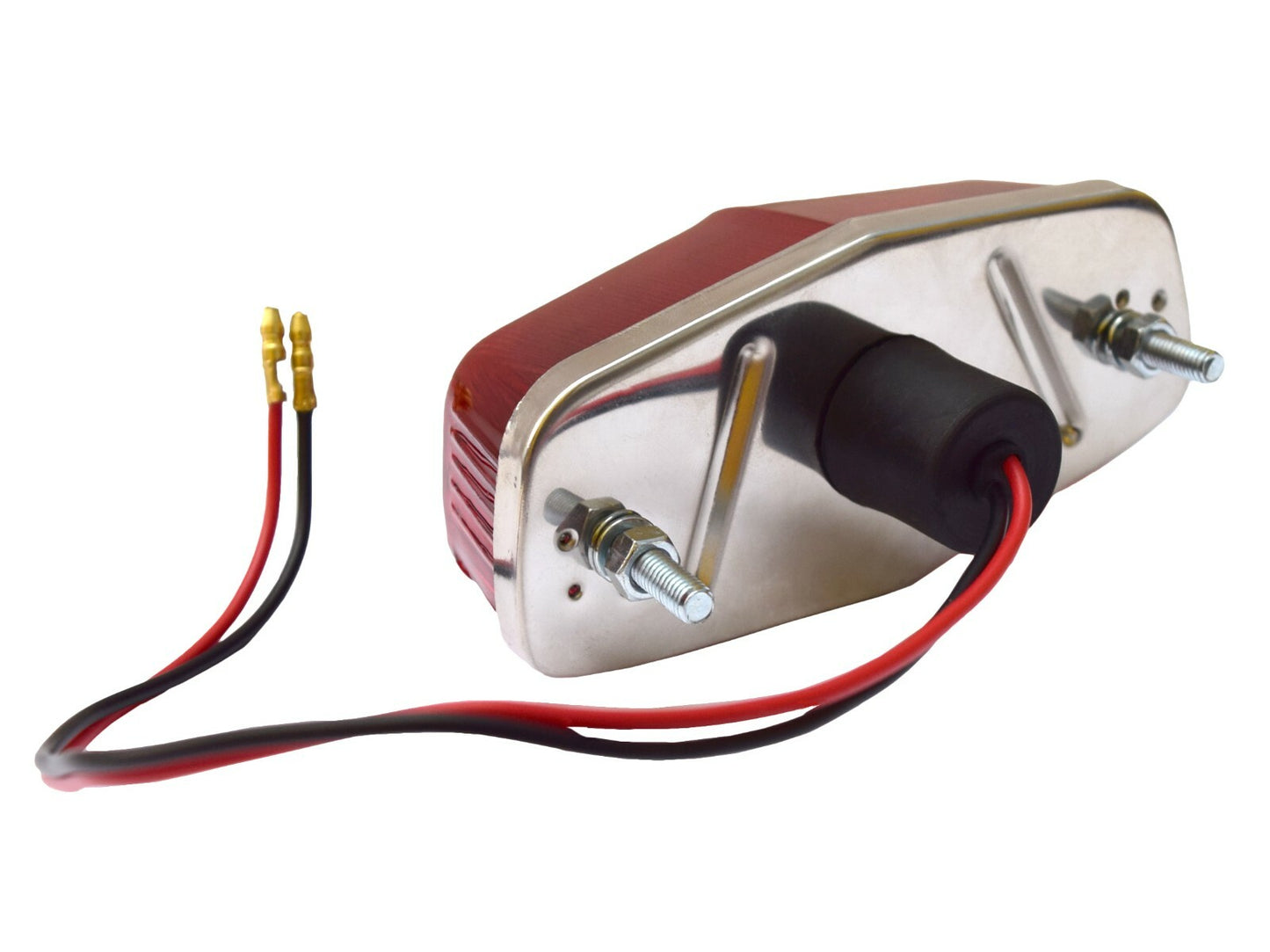 Lucas Type L525 Motorcycle Rear Red Stop Tail & Number Plate Light + Reflector